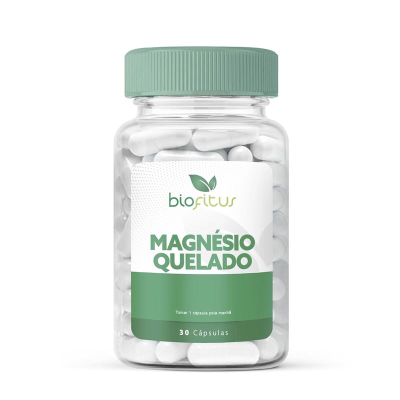 Magnésio Quelado 500mg em Cápsulas