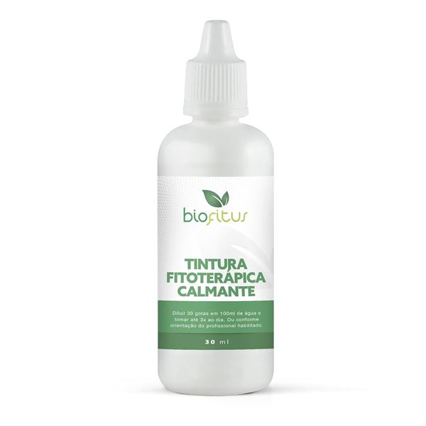 Tintura Fitoterápica Calmante 60ml