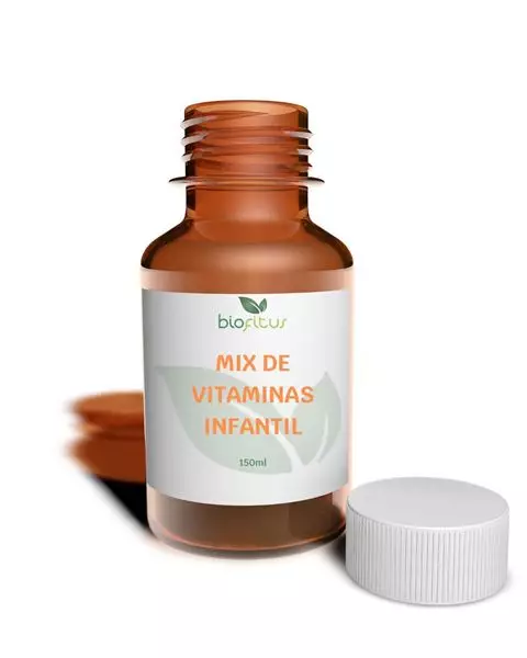 Mix de Vitaminas Infantil em Xarope
