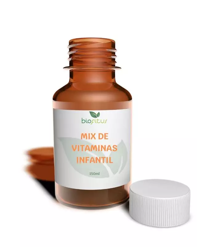 Mix de Vitaminas Infantil em Xarope