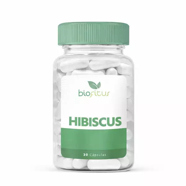 Chá de hibisco em cápsulas 