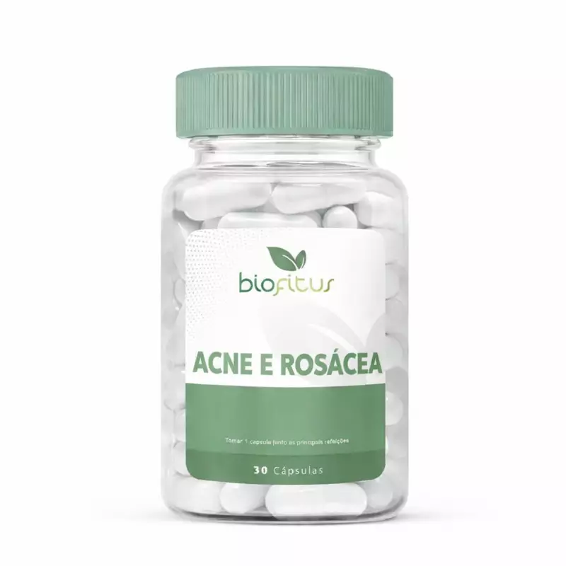 Cápsulas para acne e rosácea