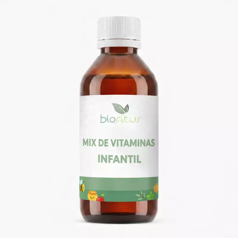 Mix de Vitaminas Infantil em Xarope