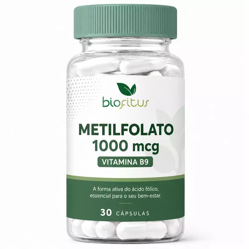 Metilfolato (Vitamina B9) - 1000 mcg